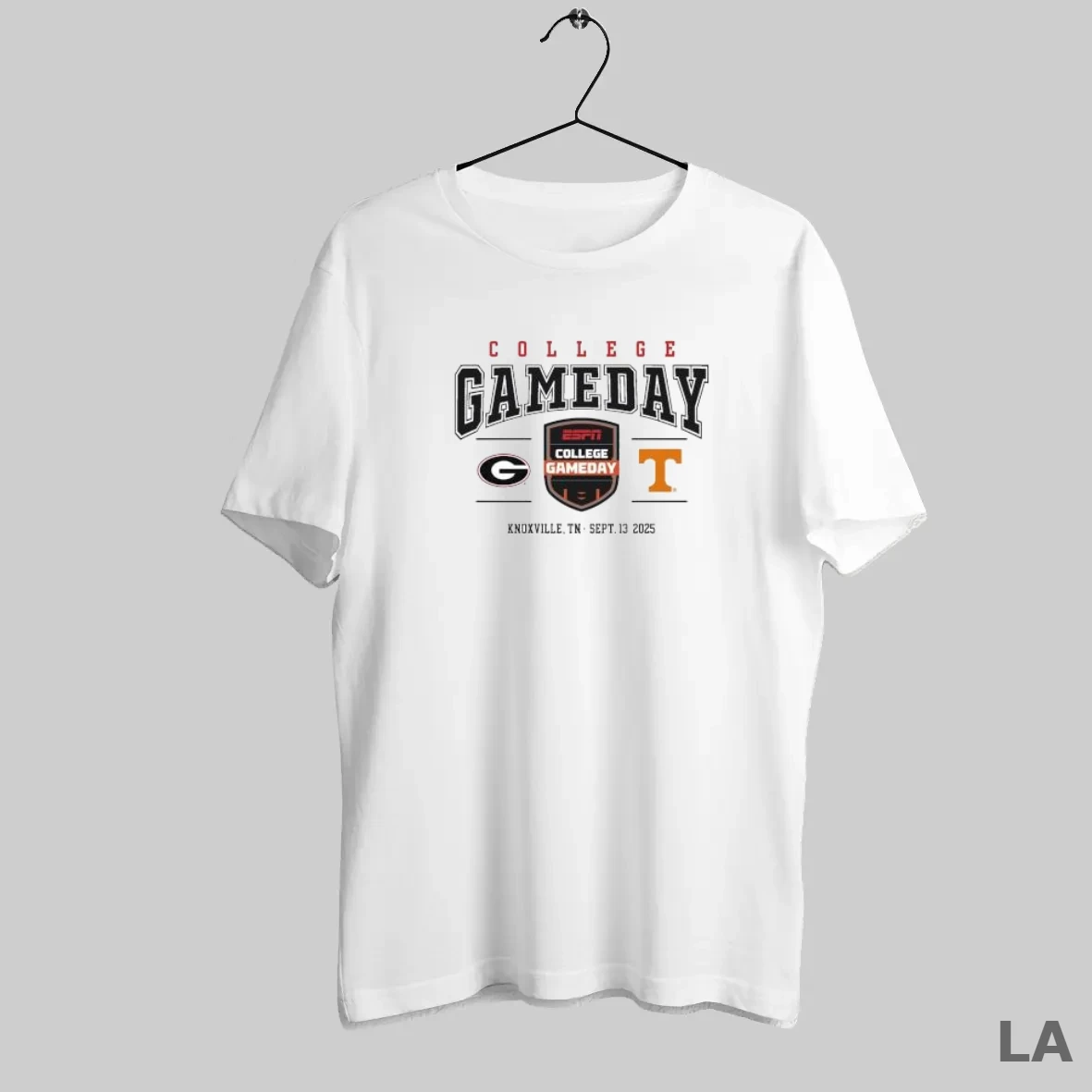 Original Tennessee Volunteers Vs Georgia Bulldogs College Gameday Knoxville Tn Sept 13 2025 T Shirt