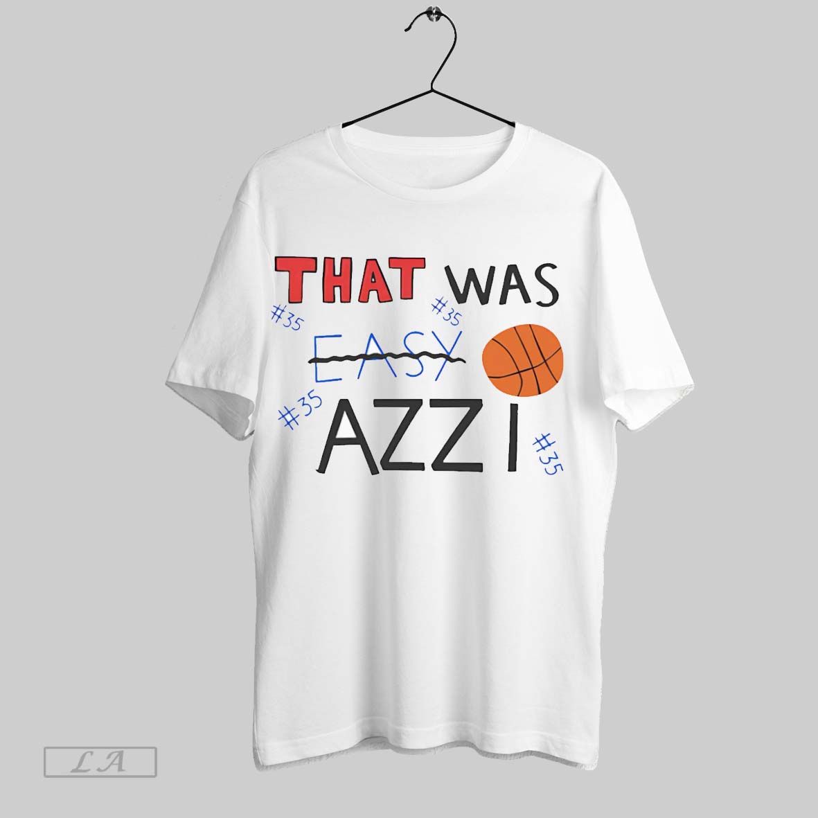 Original That Was Azzi White Poster Shirt