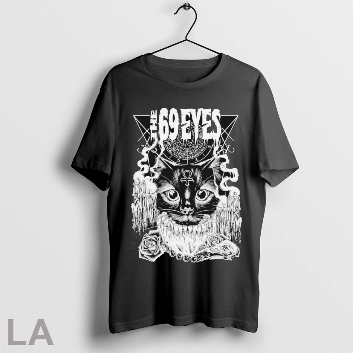 Original The 69 Eyes Black Cat Magic Shirt