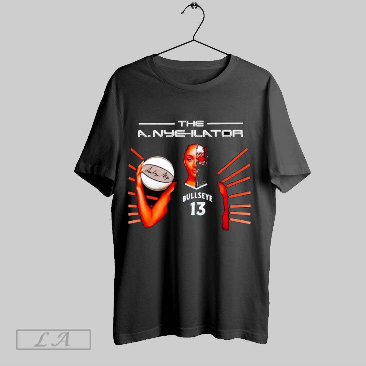 Original The A Nye Ilator Andrea Nye Bullseye 13 Basketball Player Shirt