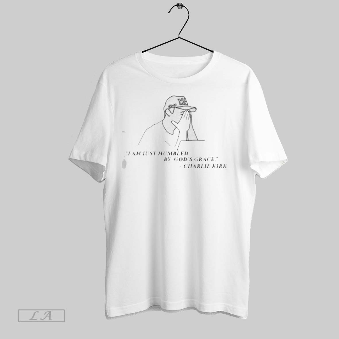 Original The Charlie Kirk I Am Just Humbled By Gods Grace 2025 Shirt