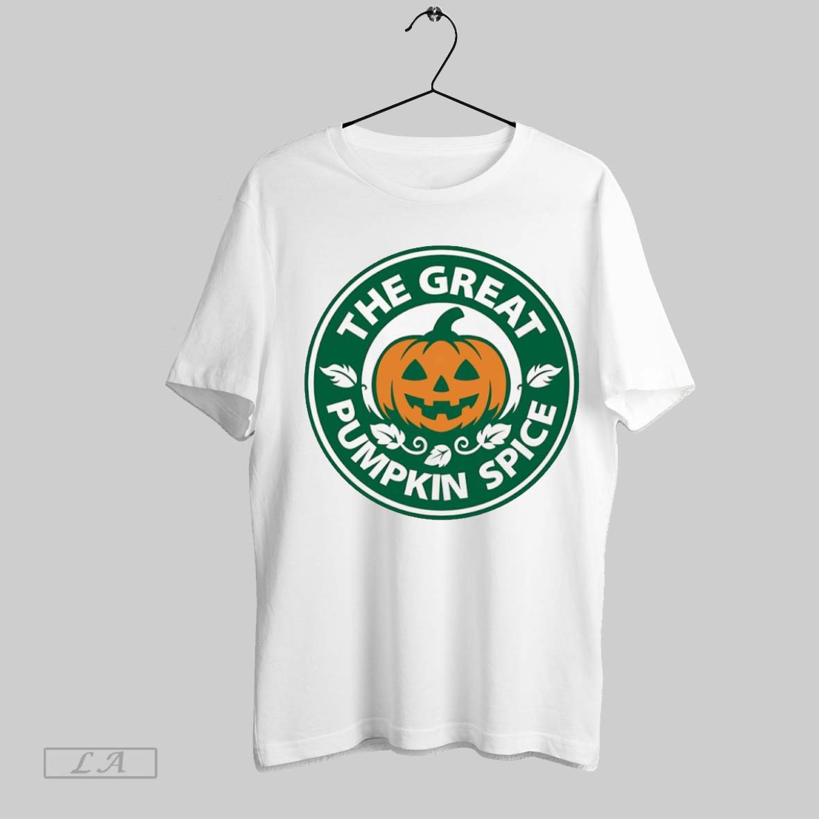 Original The Great Pumpkin Spice Halloween Logo Shirt