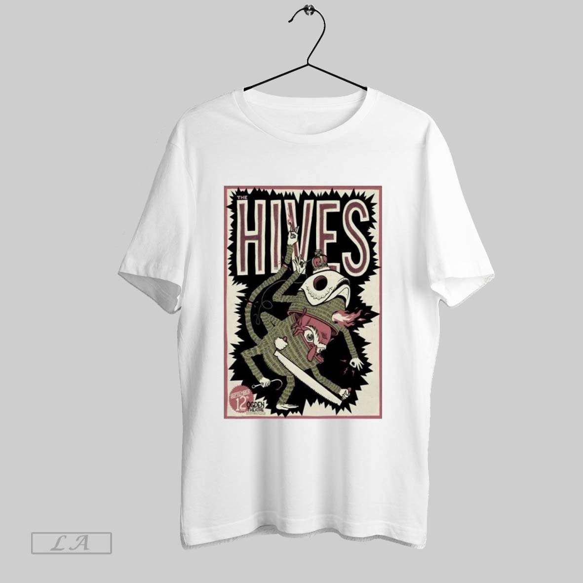 Original The Hives Ogden Theatre In Denver Co September 12 2025 Shirt