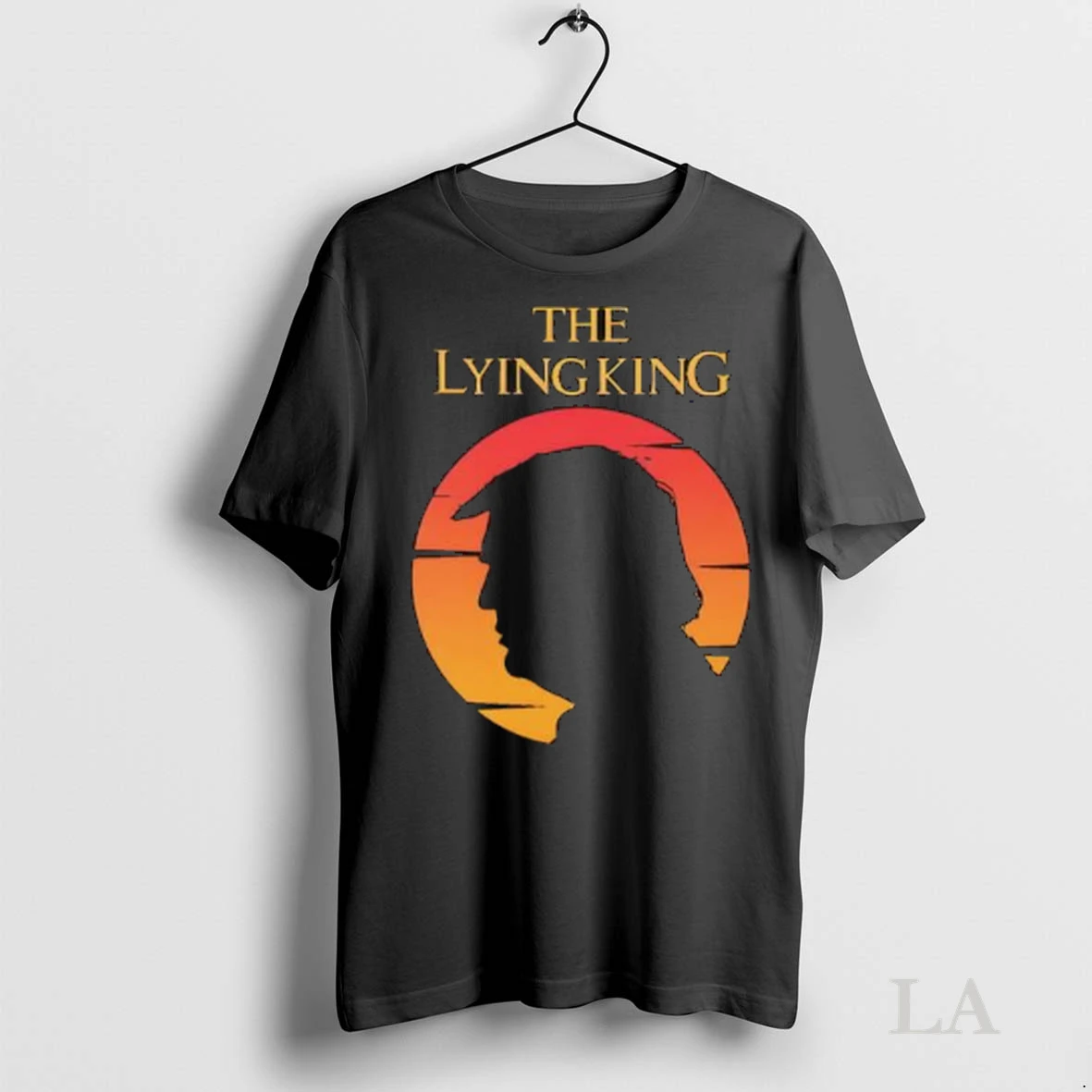 Original The Lying King Anti Trump Ladies Shirt