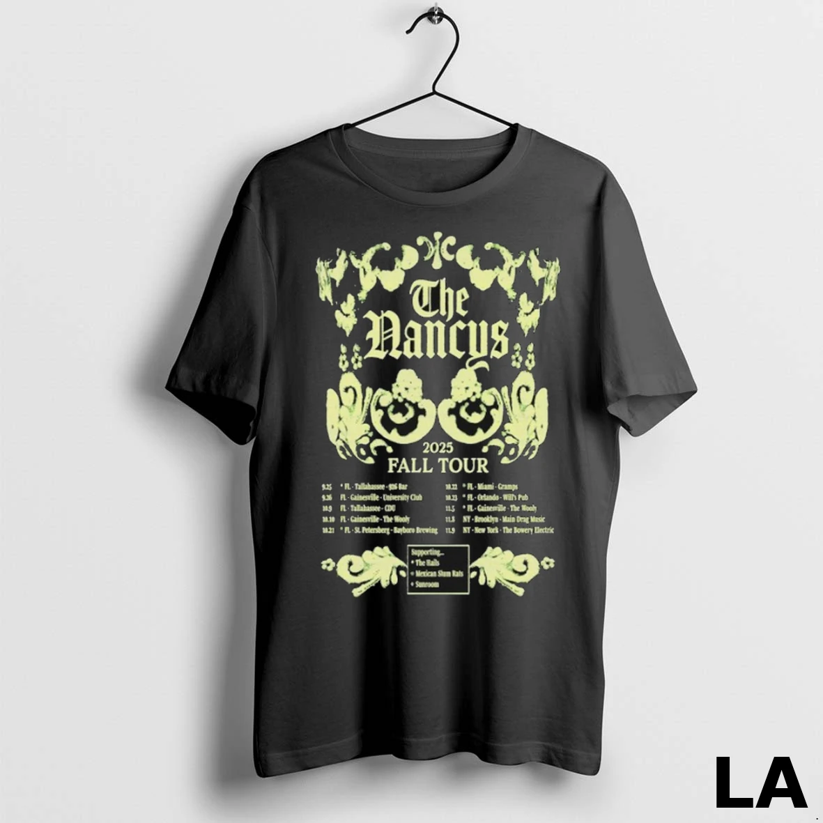 Original The Nancys Fall Tour 2025 Dates Shirt