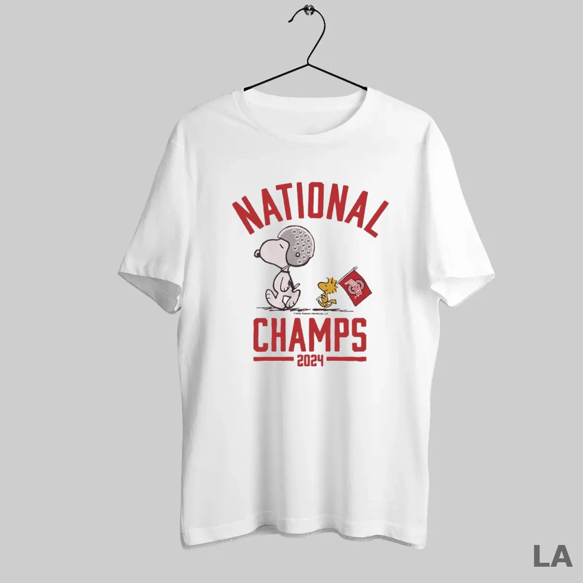 Original The Peanuts Ohio State Buckeyes 2024 Football National Champs T Shirt
