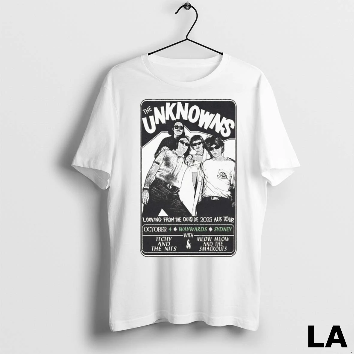 Original The Unknowns Looking From The Outside 2025 Aus Tour Oct 4 Sydney T Shirtss Shirt