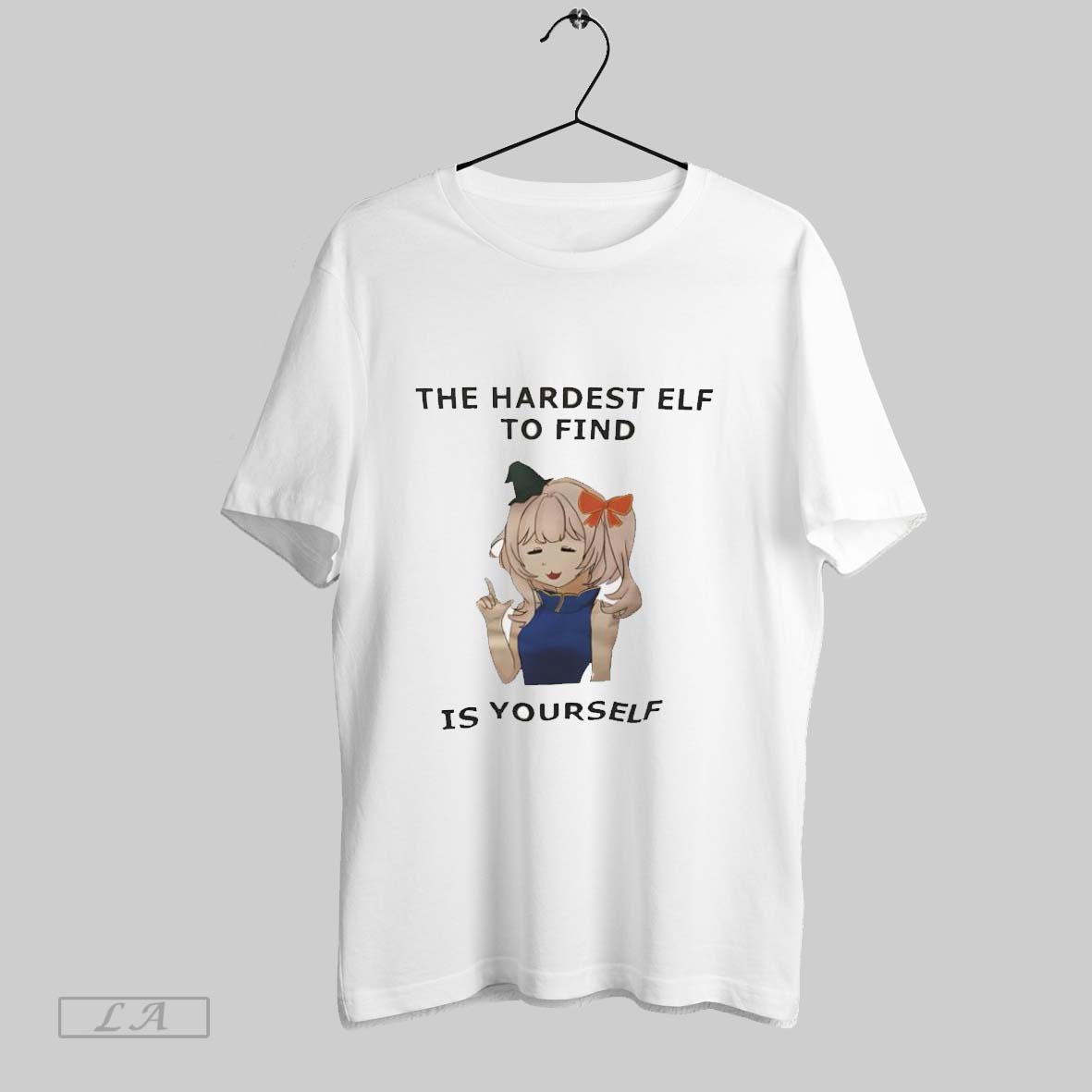 Original The Hardest Elf To Find Is Yourself Anime Shirt