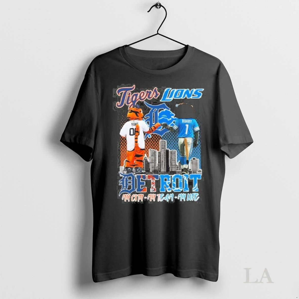 Original Tigers Lions Mascot My City My Team My Life Shirt