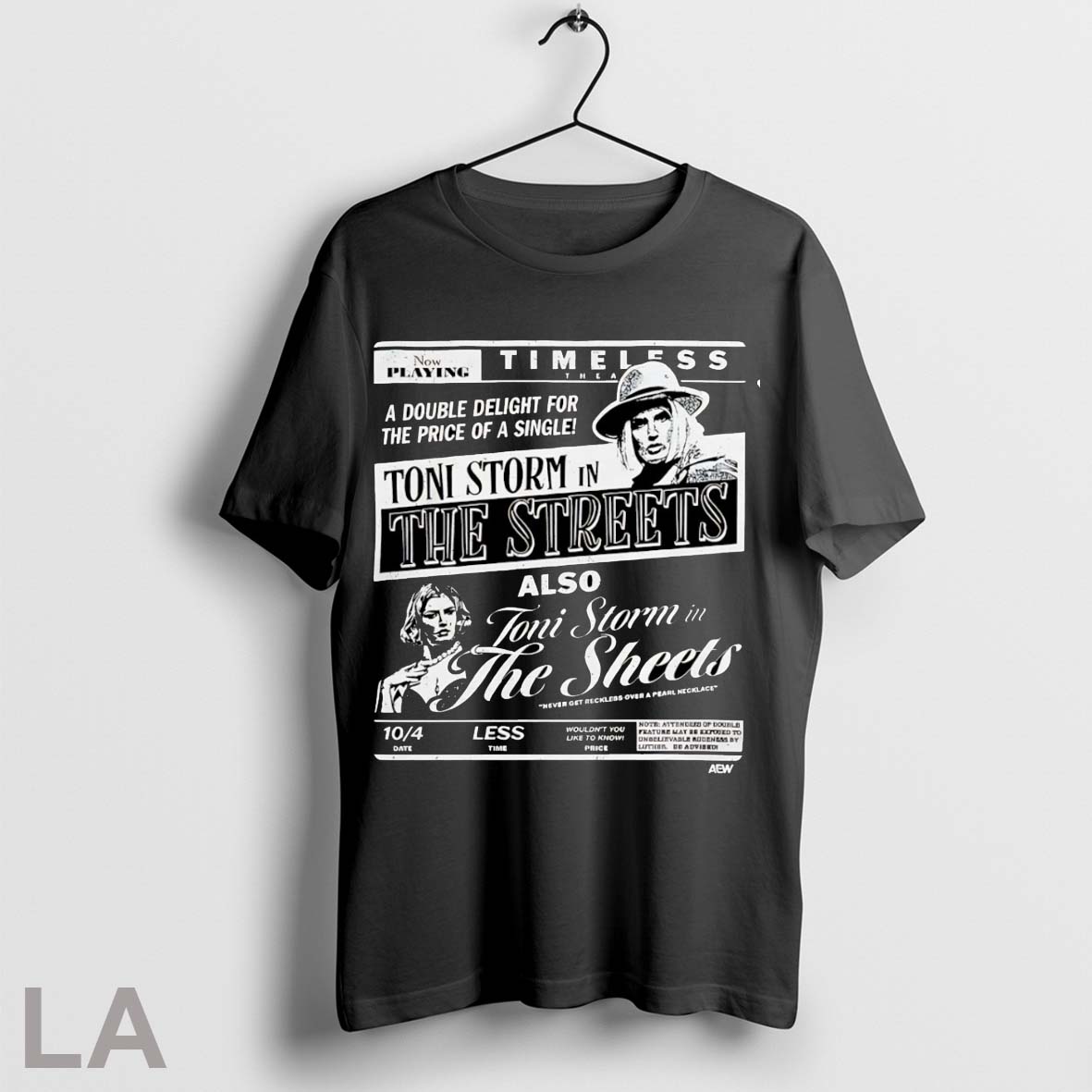 Original Toni Storm Timeless Double Delight Wrestling Shirt