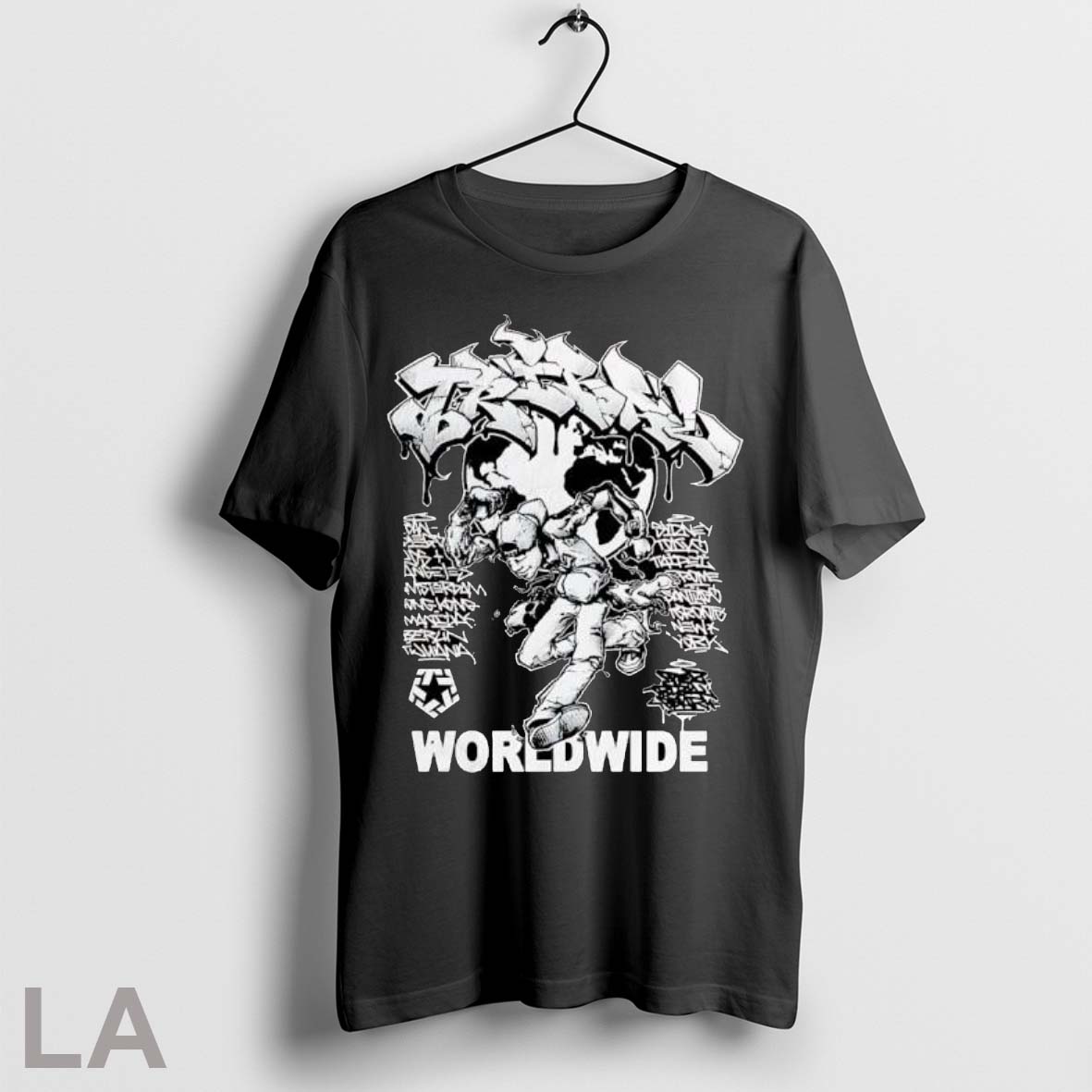 Original Tribal Gear Worldwide Graffiti Style Vintage Shirt