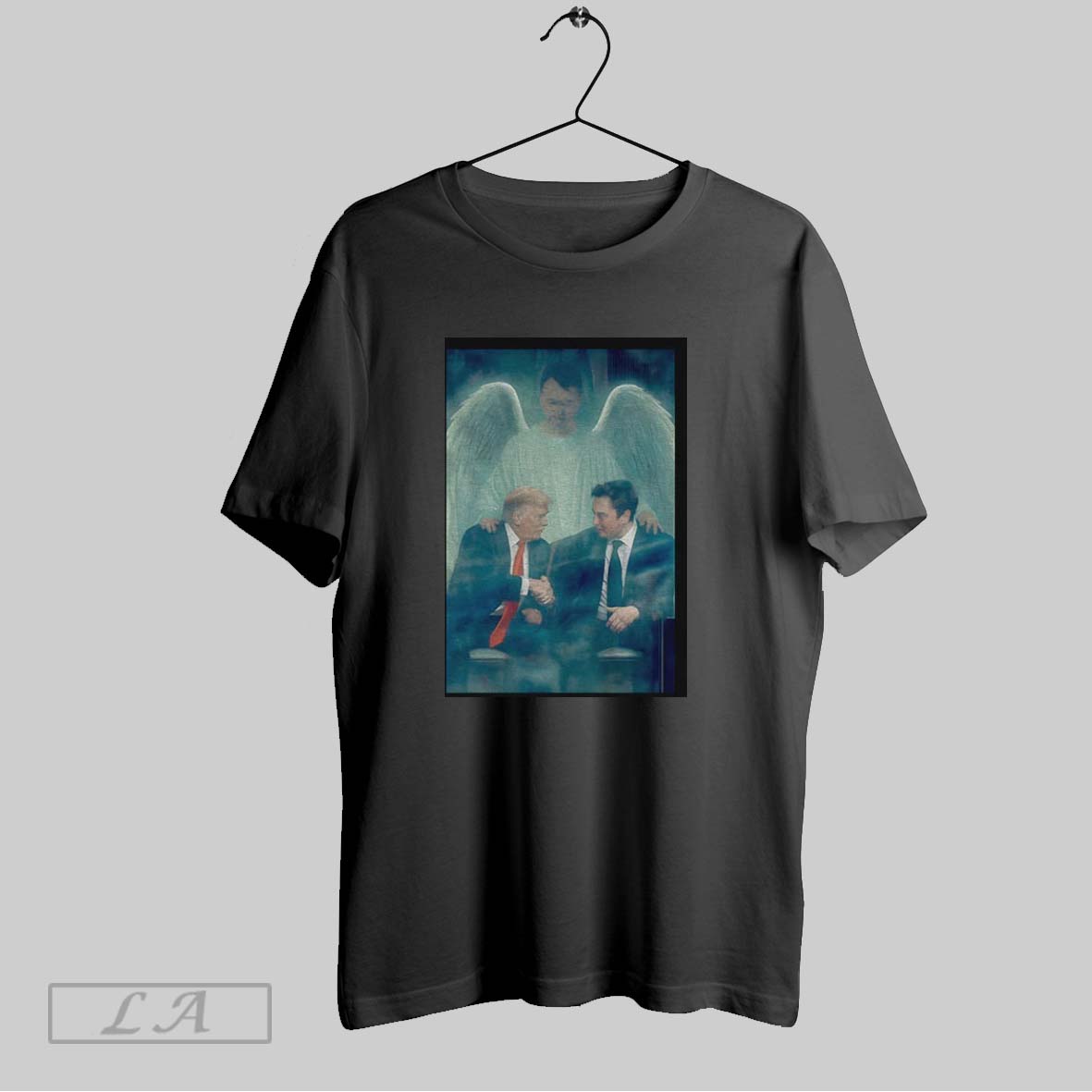 Original Trump And Elon Musk Shake Hand For Charlie Kirk Legend Shirt