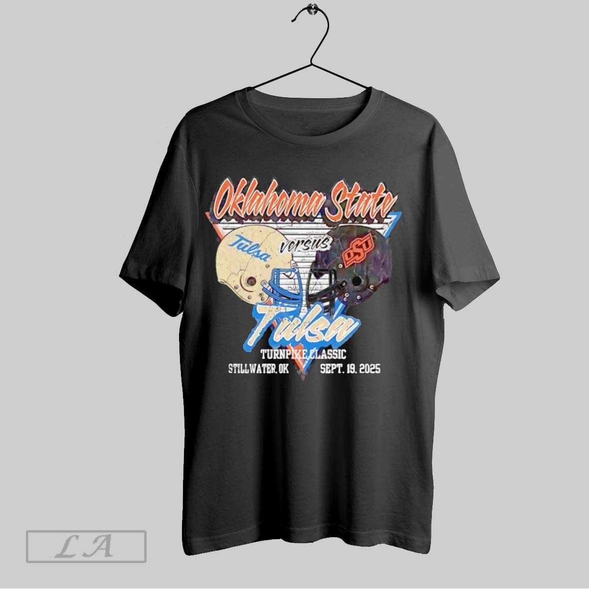 Original Tulsa Hurricanes Vs Oklahoma State Cowboys Football 2025 Vintage Shirt