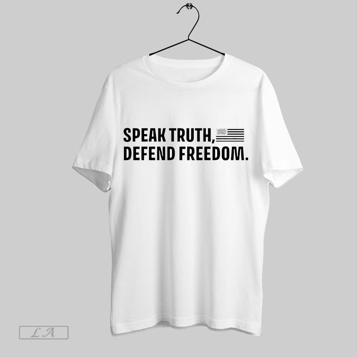 Original Us Flag Speak Truth Defend Freedom Shirt