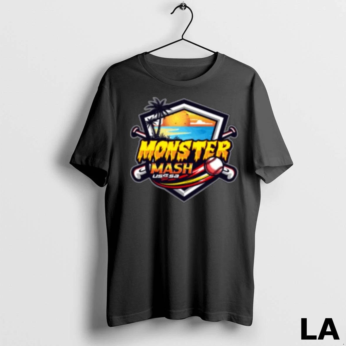 Original Usssa Monster Mash Rings Oct 25 26 2025 Long Sleve Shirt
