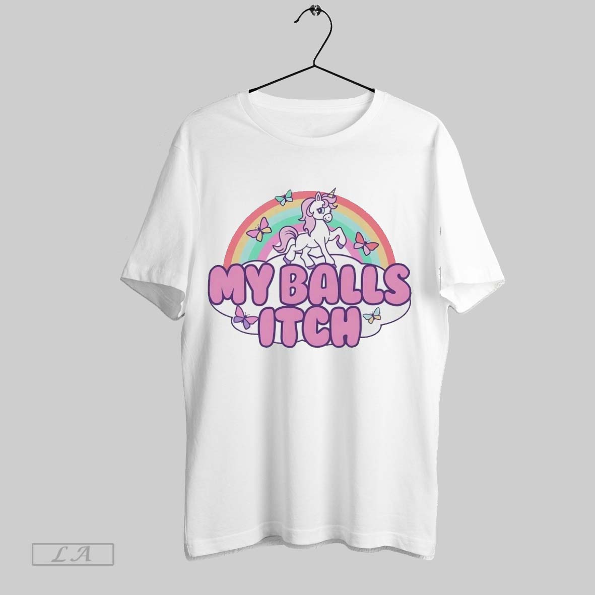 Original Unicorn My Balls Itch Shirt