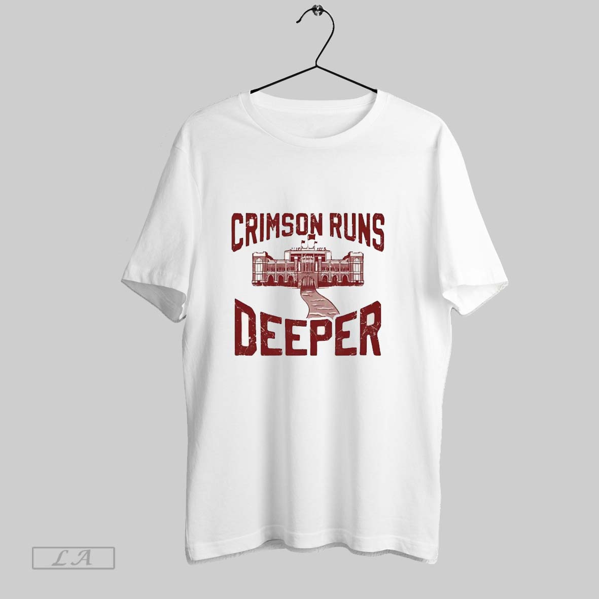 Original University Of Alabamas Crimson Tide Crimson Runs Deeper Shirt