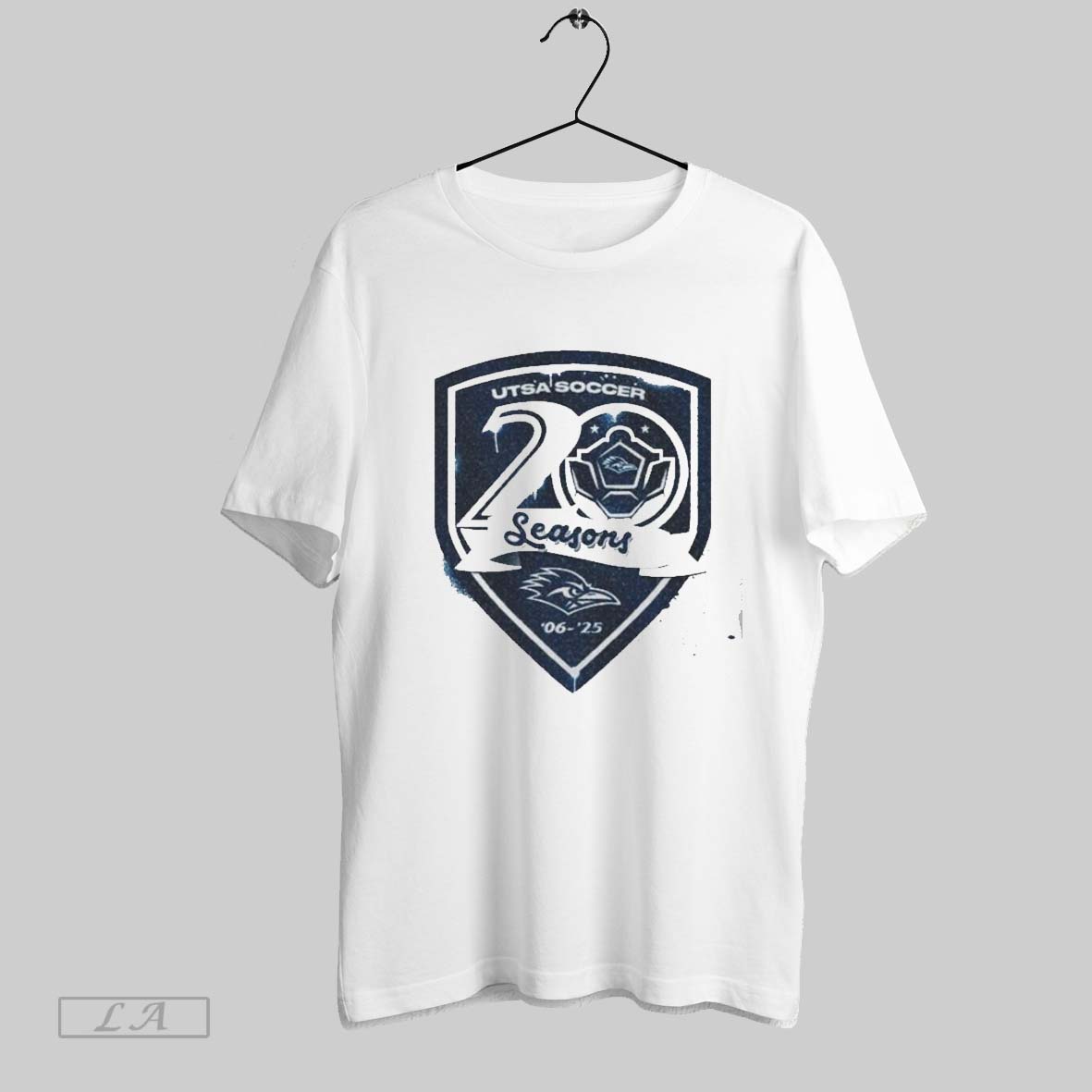 Original Utsa Roadrunners Soccer 20 Seasons 2025 Logo Shirt