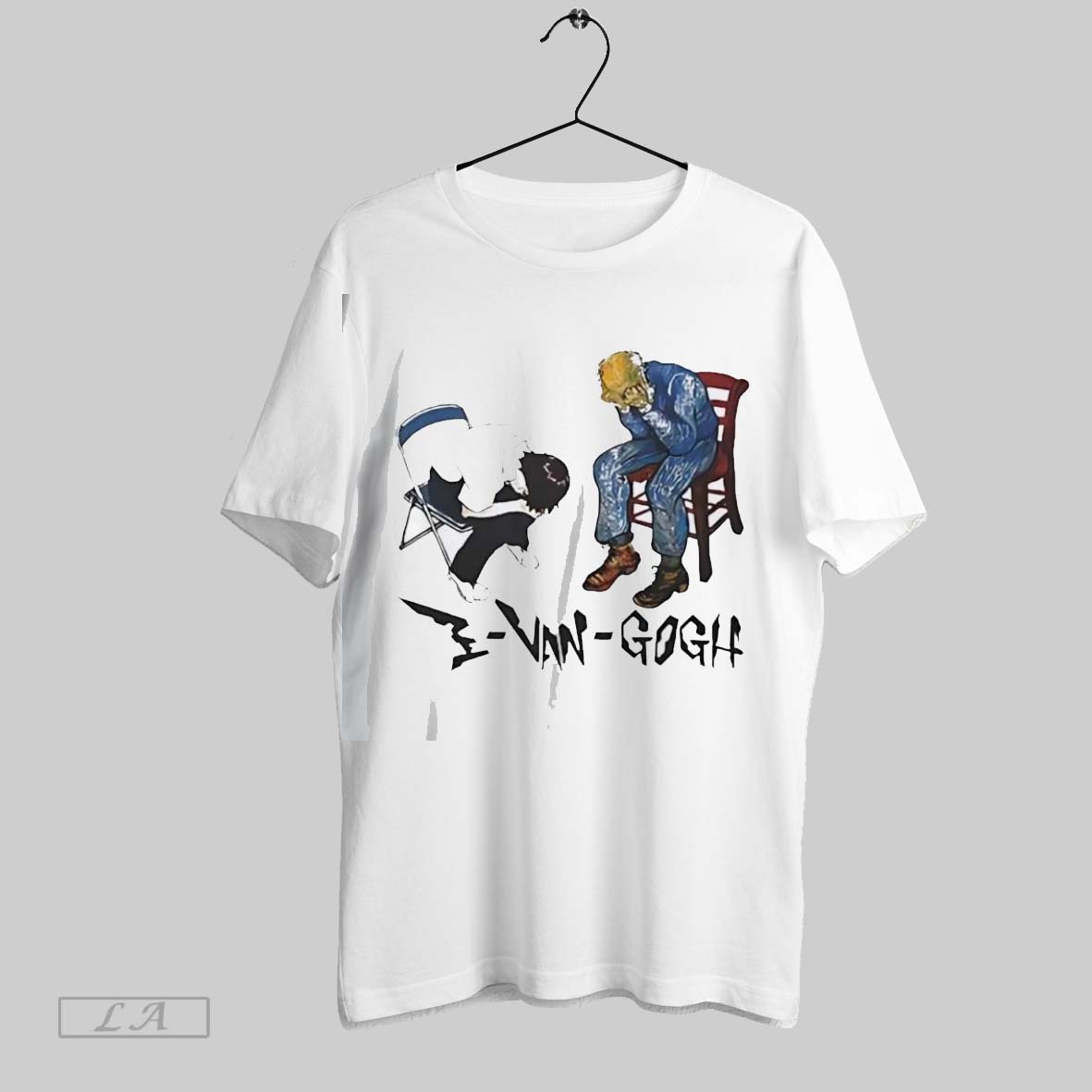 Original Van Gogh And Ikari Shinji Evangogh Shirt Shirt