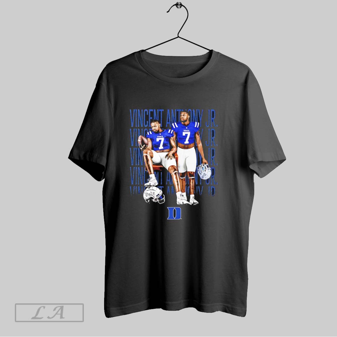 Original Vincent Anthony Jr Duke Blue Devils Football Player Vintage Shirt