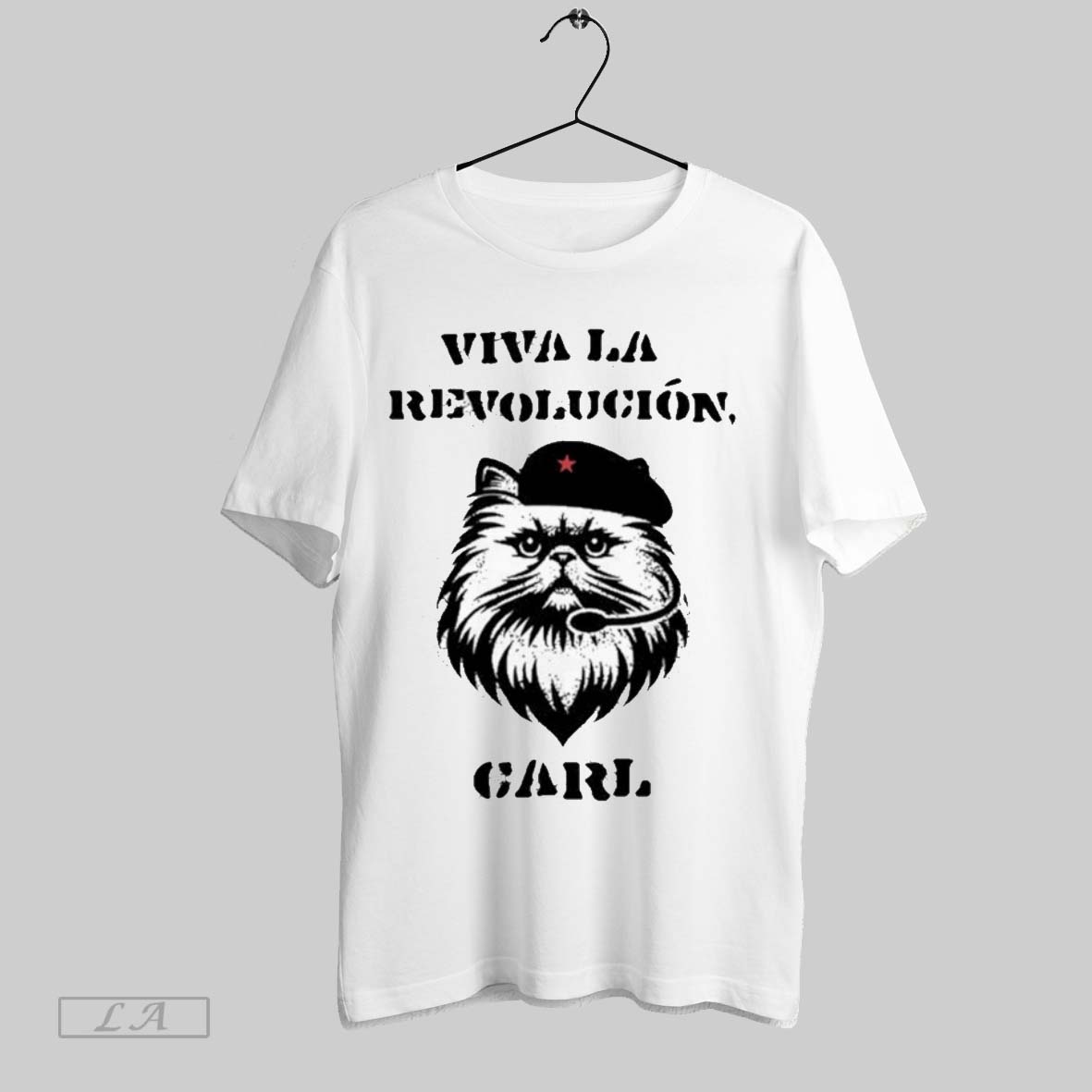 Original Viva La Revolucion Carl Cat Shirt