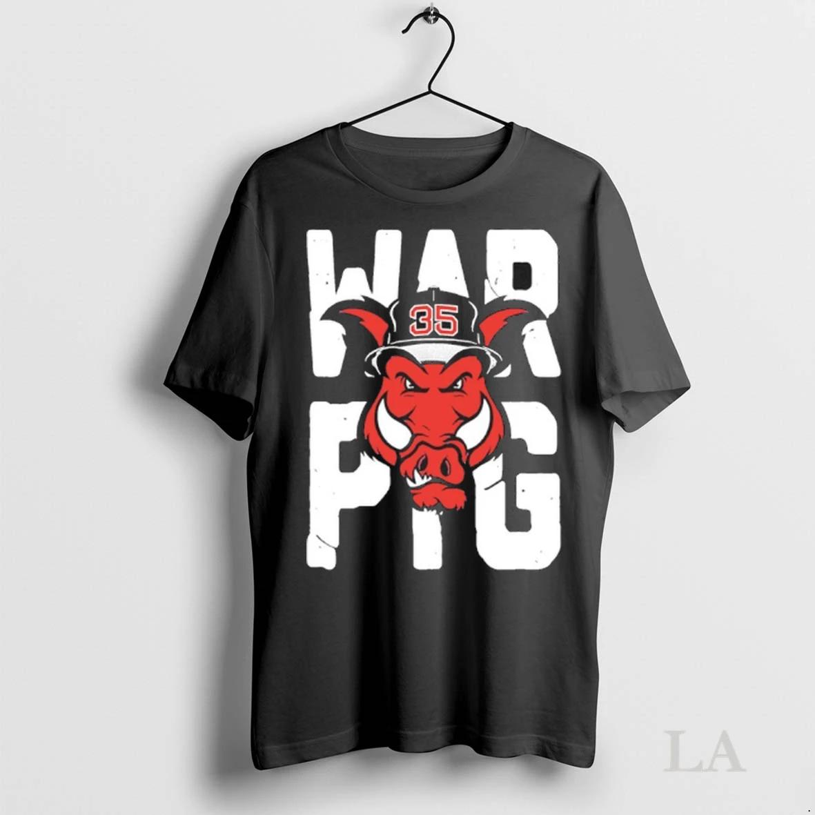 Original War Pig Arkansas Razorbacks 35 Shirt