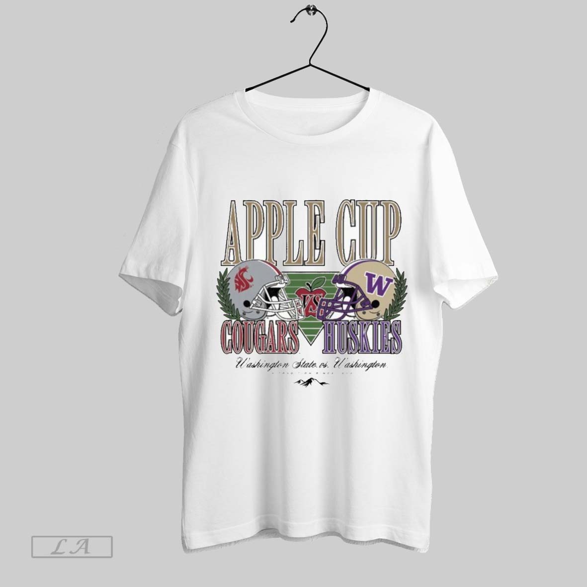 Original Washington Huskies And Wazzu Washington Cougars Apple Cup Rivalry A Tradition Since 1900 Shirt