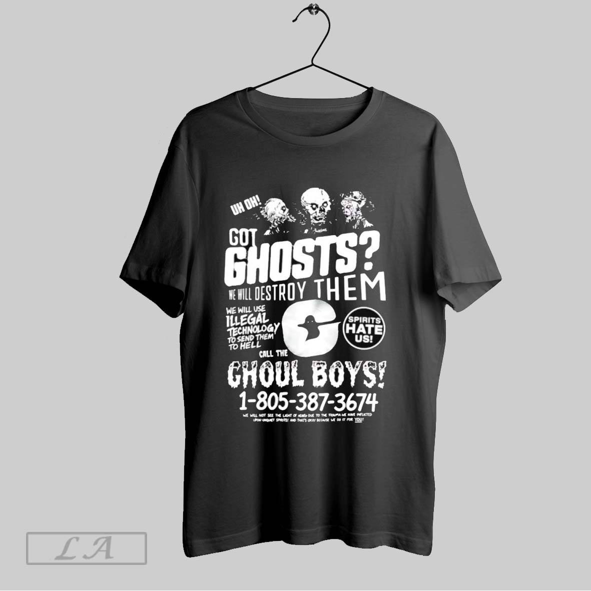 Original Watcher Ghoul Boys Got Ghosts We Will Destroy Them Shirt