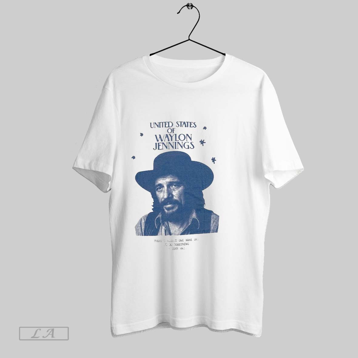 Original Waylon Jennings United States Of Waylon Theres Always One More Way To Do Something Your Way Shirt
