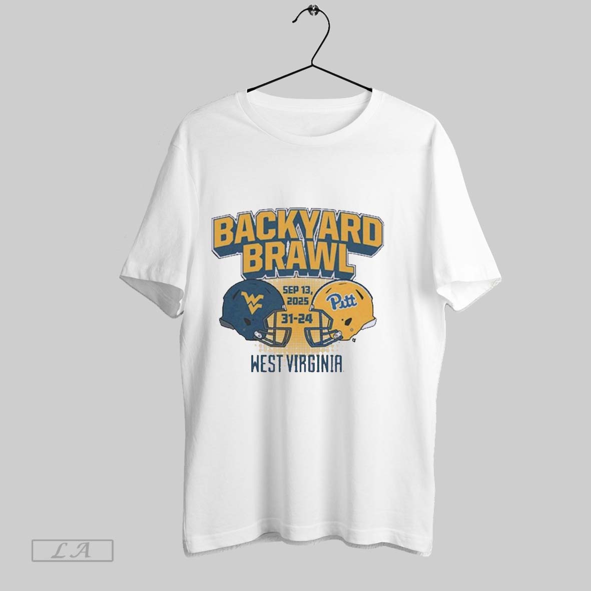 Original West Virginia Football 2025 Backyard Brawl Champs Shirt