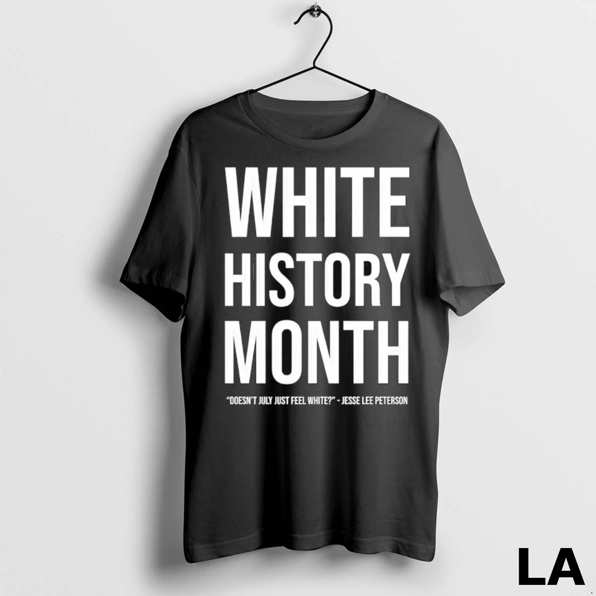 Original White History Month Doesnt July Feel White Ladies Shirt