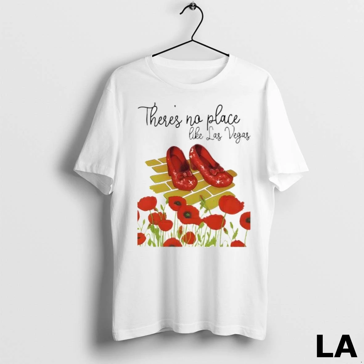 Original Wizard Of Oz Theres No Place Like Las Vegas Ladies Shirt