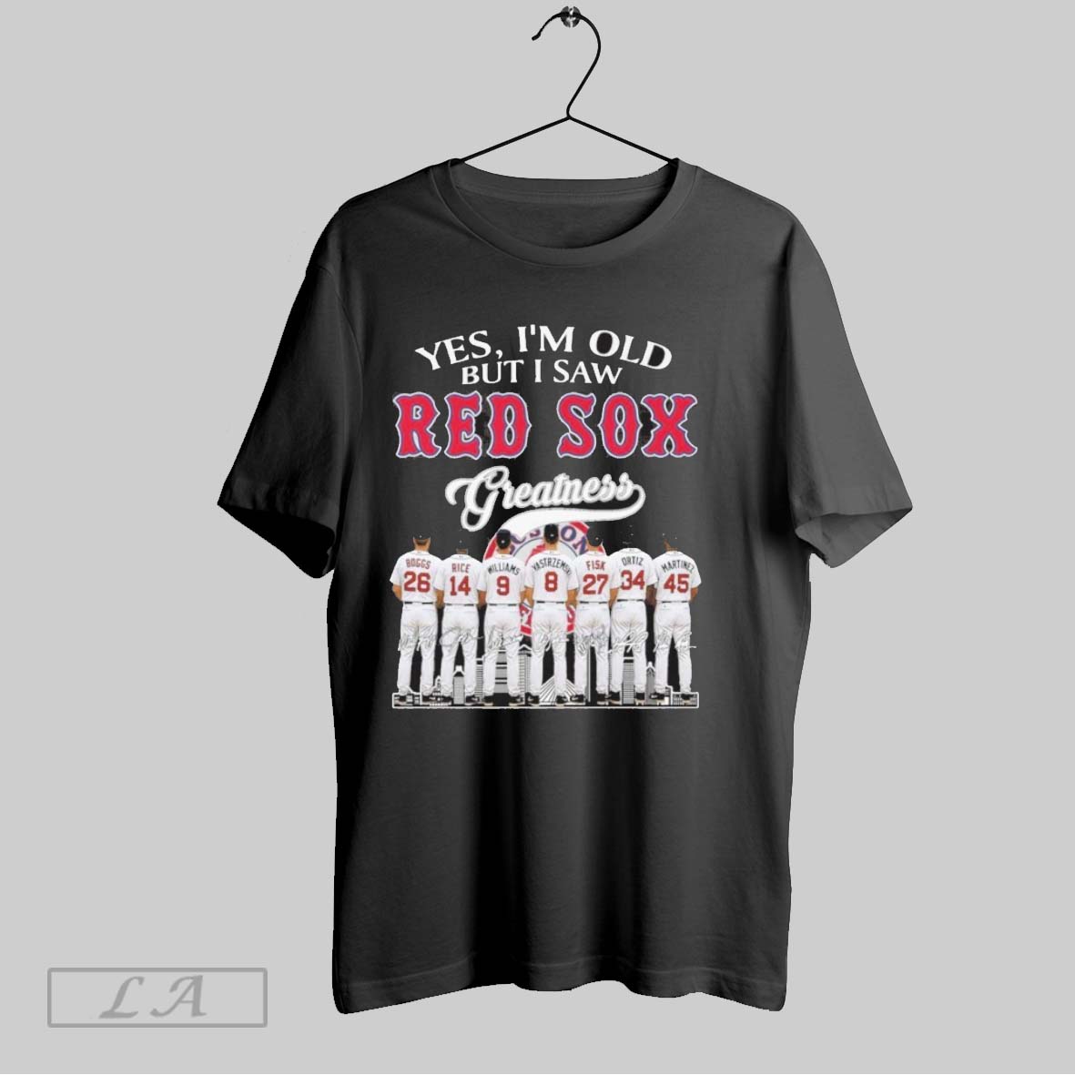 Original Yes Im Old But I Saw Boston Red Sox Greatness Team Shirt