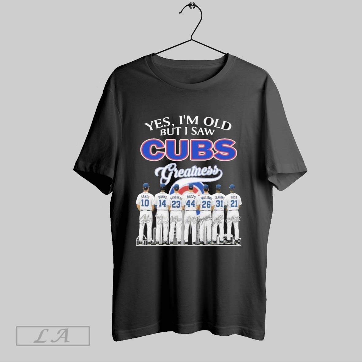 Original Yes Im Old But I Saw Chicago Cubs Greatness Team Shirt