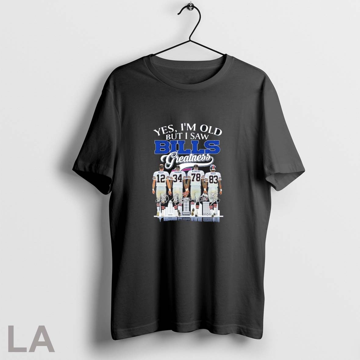 Original Yes Im Old But I Saw Greatness Buffalo Bills Players Shirt