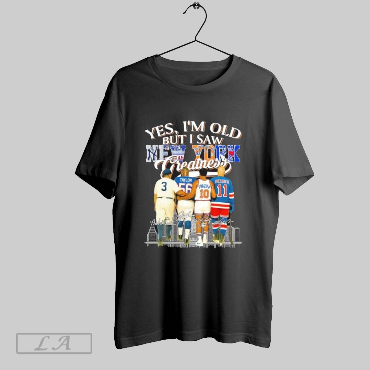 Original Yes Im Old But I Saw New York Greatness Player Signature City Shirt