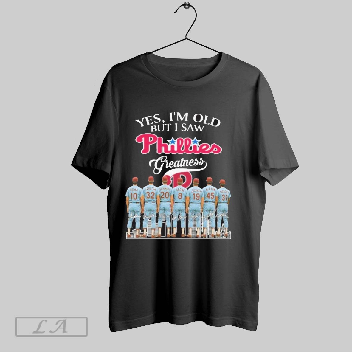 Original Yes Im Old But I Saw Phillies Greatness Player Signature Shirt