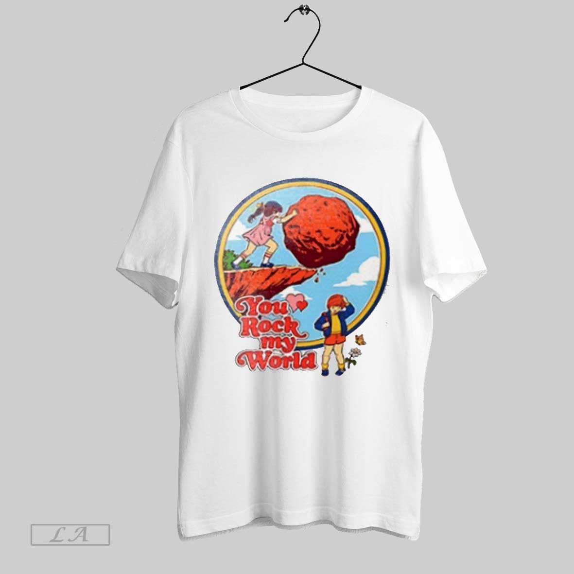 Original You Rock My World Kids Shirt