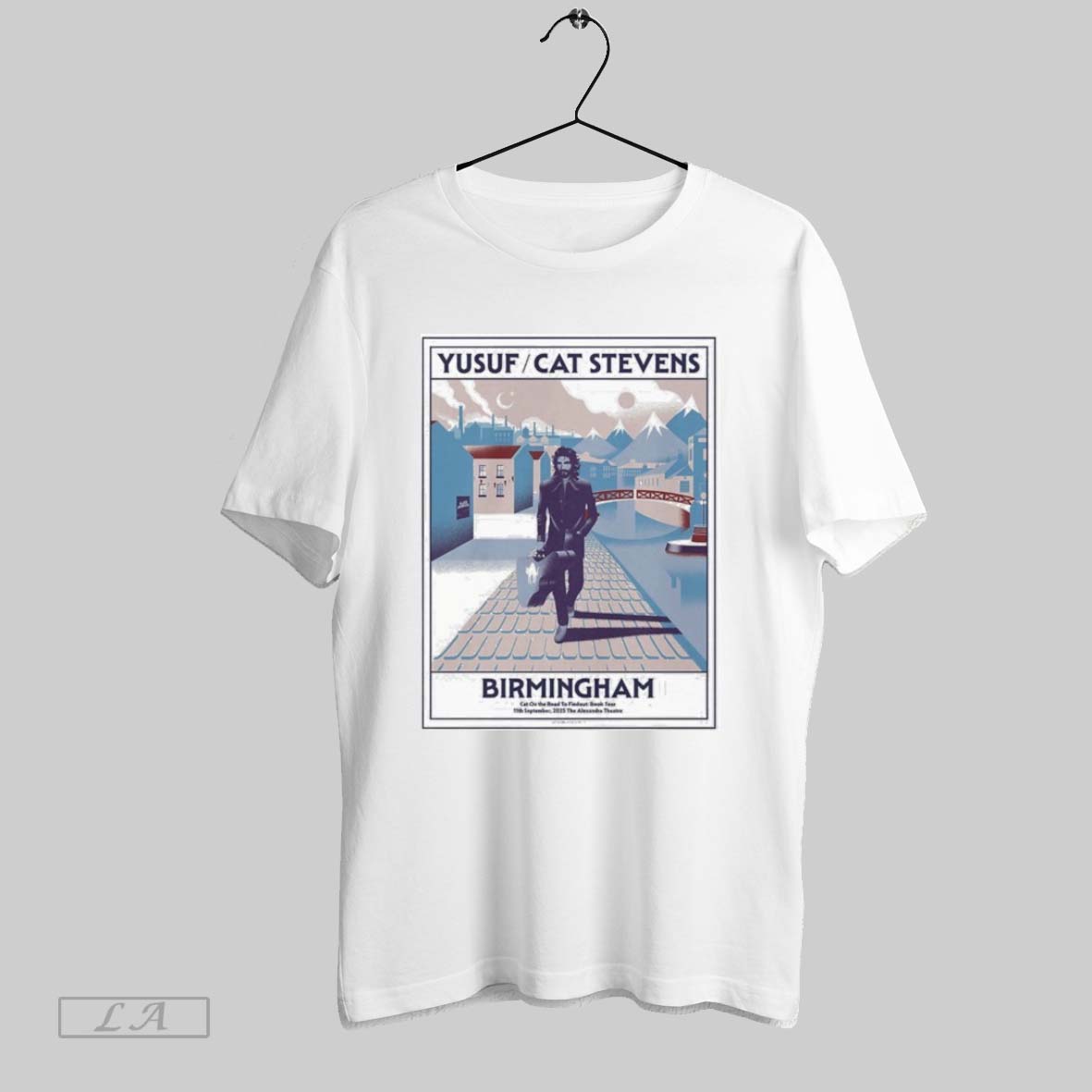 Original Yusuf Cat Stevens On The Road To Findout 2025 Tour Birmingham Shirt