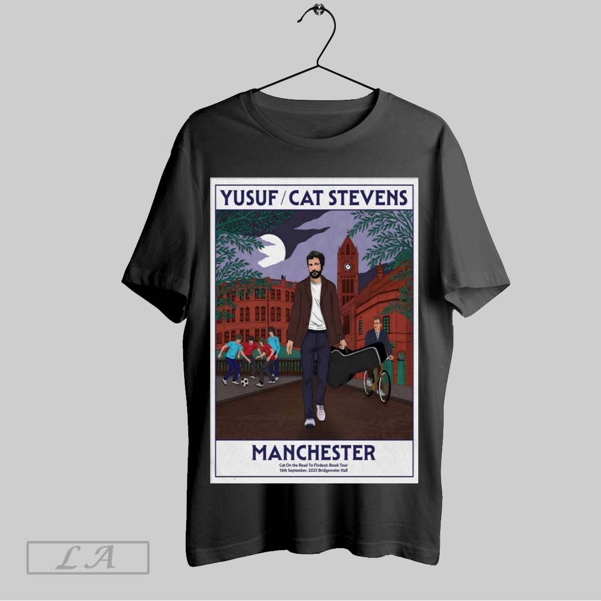 Original Yusuf Cat Stevens September 16 2025 The Bridgewater Hall In Manchester Uk Shirt