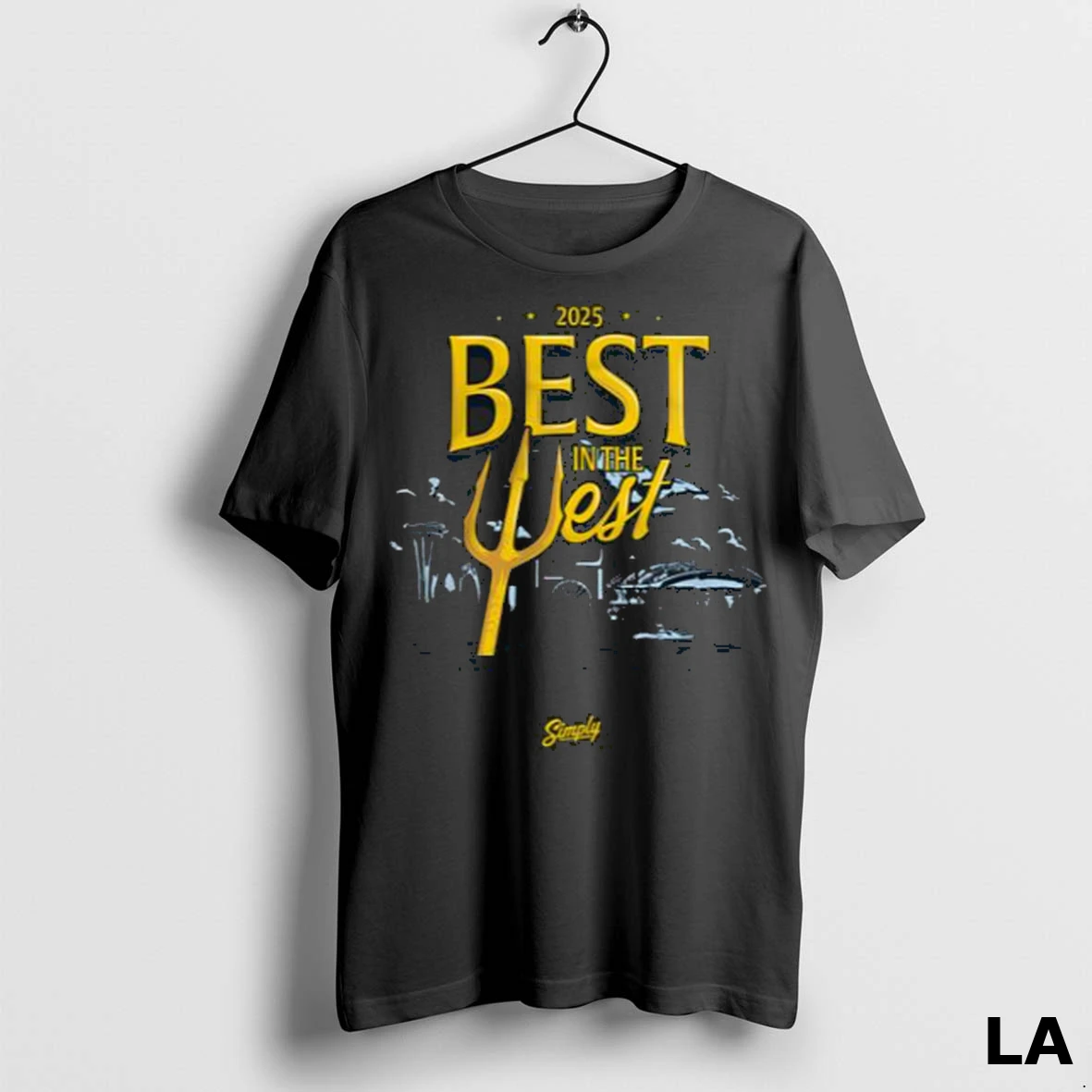 Original Best In The West 2025 Seattle Baseball Royal Men Shirt