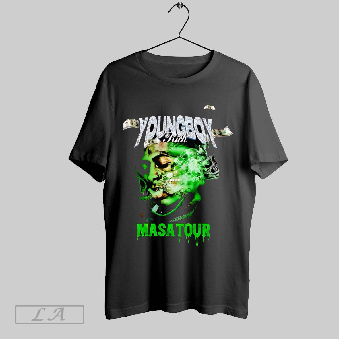 Original Harlotte Hornets X Nba Young Boy Masa Tour Shirt