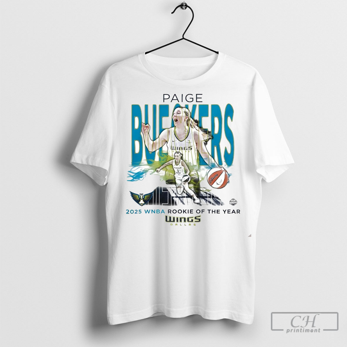 Paige Bueckers 2025 Wnba Rookie Of The Year Dallas Wings Shirt Sweater