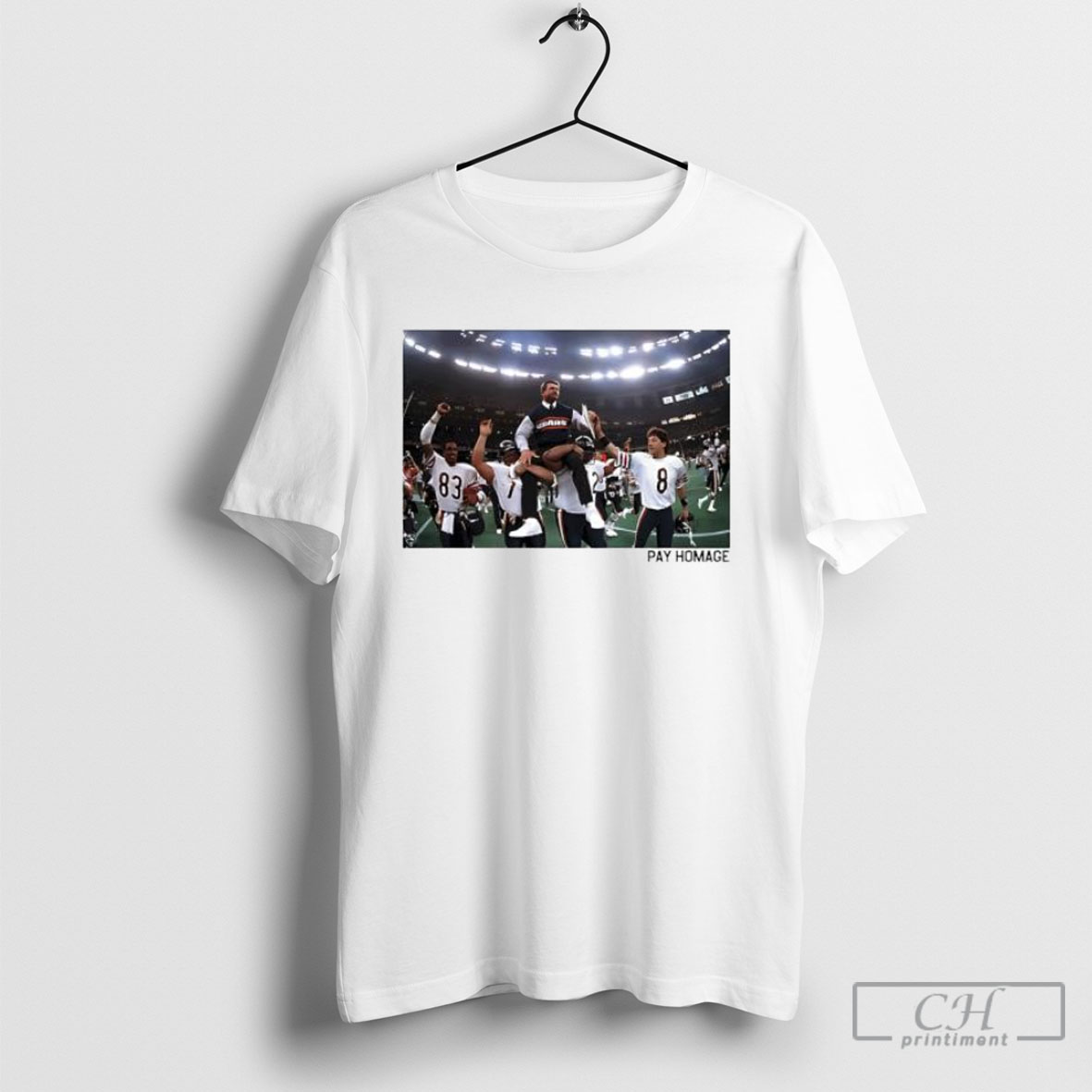 Pay Homage 1985 Chicago Bears Super Bowl Xx Champions Photo Shirt Tee Hoodie