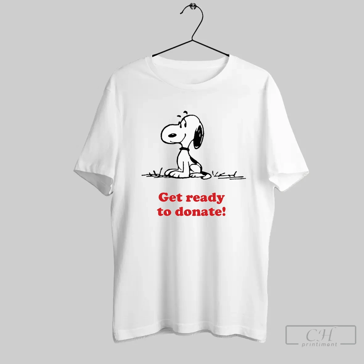 Peanuts X American Red Cross Get Ready To Donate T Shirt Shirt