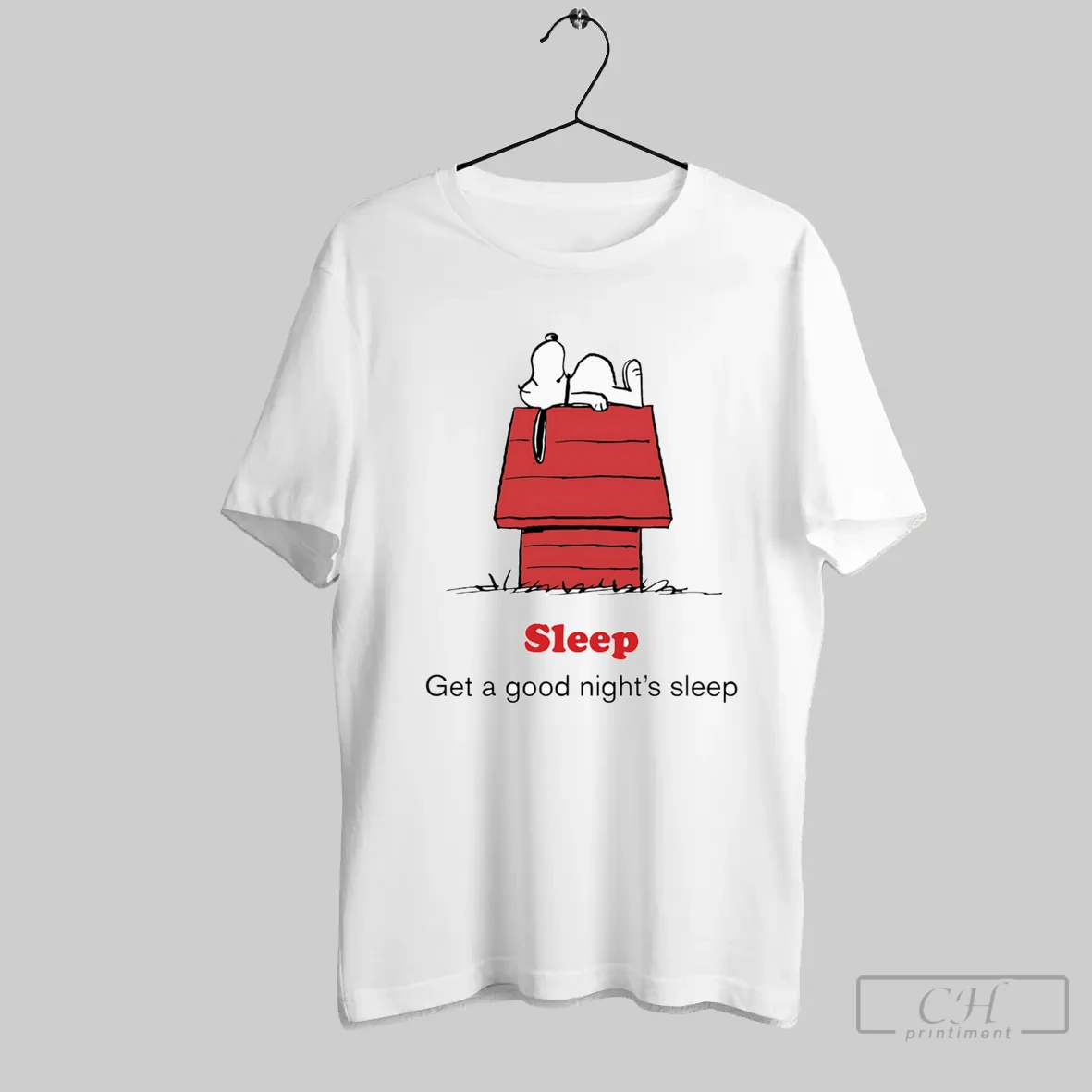 Peanuts X American Red Cross Sleep Get A Good Nights Sleep T Shirt Shirt
