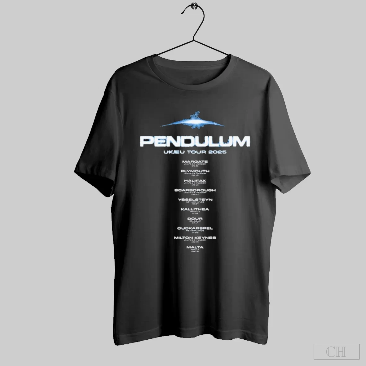 Pendulum Uk Eu 2025 Tour Dates T Shirt