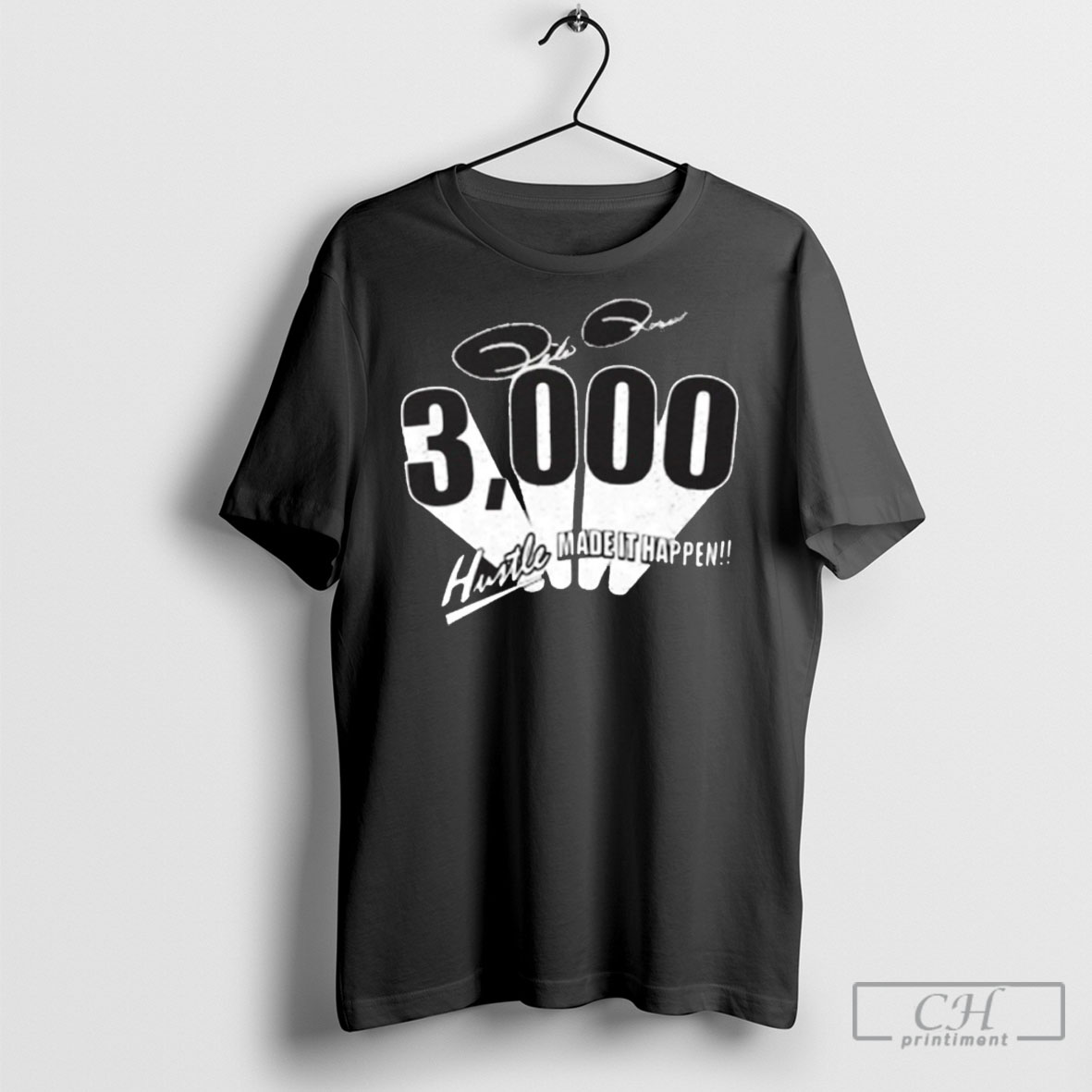 Pete Rose 3000 Hits Made It Happen Shirt Tee