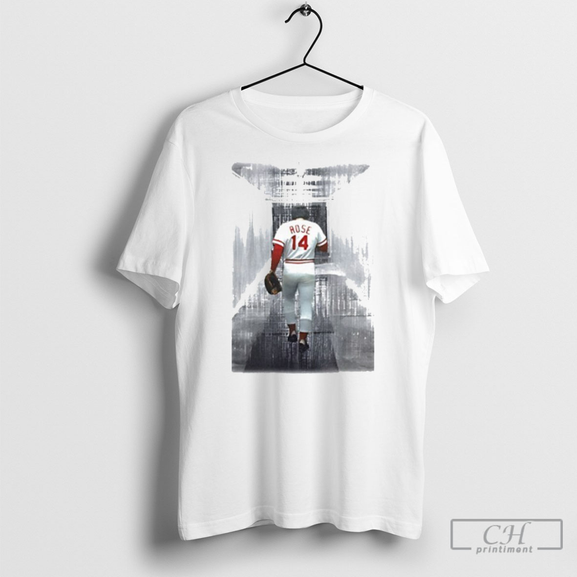 Pete Rose Cincinnati Reds In The Hall Shirt Tee