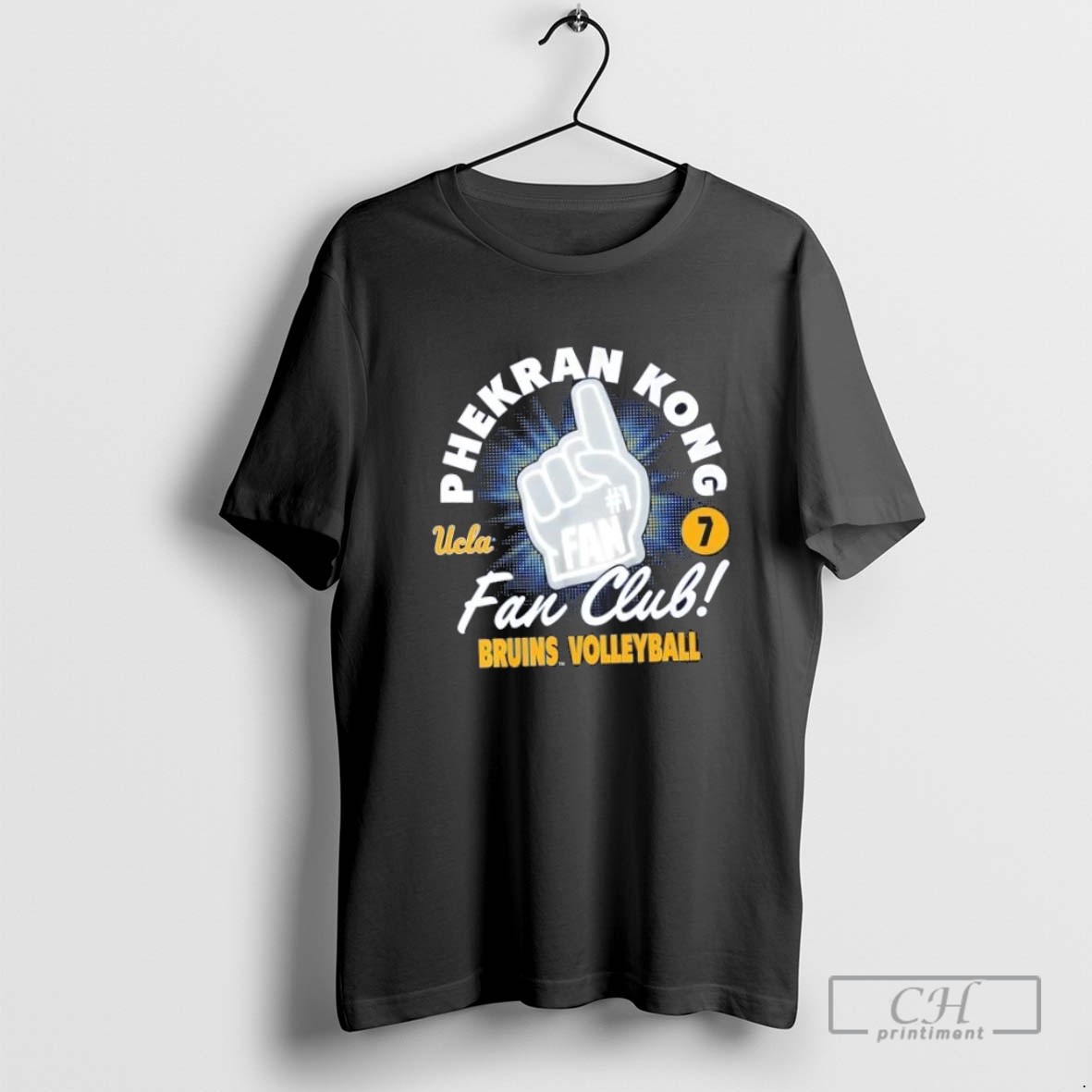 Phekran Kong Ucla Bruins Volleyball Fan Club T Shirt
